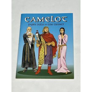 Vintage 2002 Camelot Paper Doll Book Uncut Tom Tierney 10 Dolls 22 Costumes
